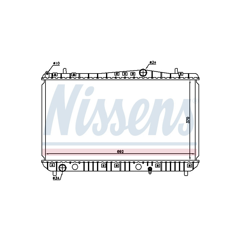 Radiateur NISSENS