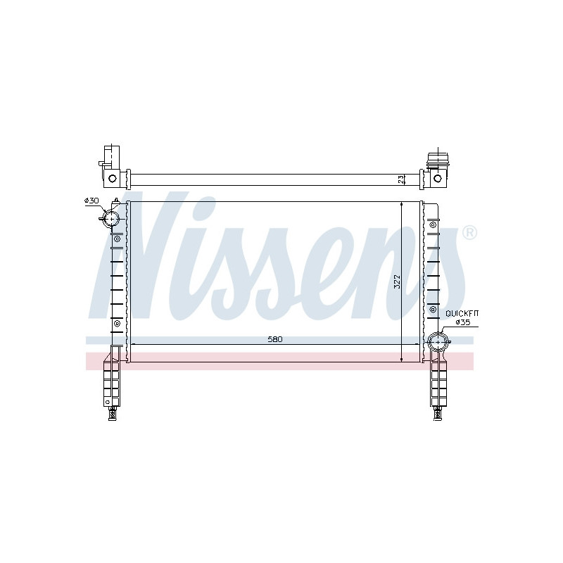 Radiateur NISSENS