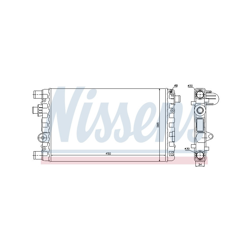 Radiateur NISSENS