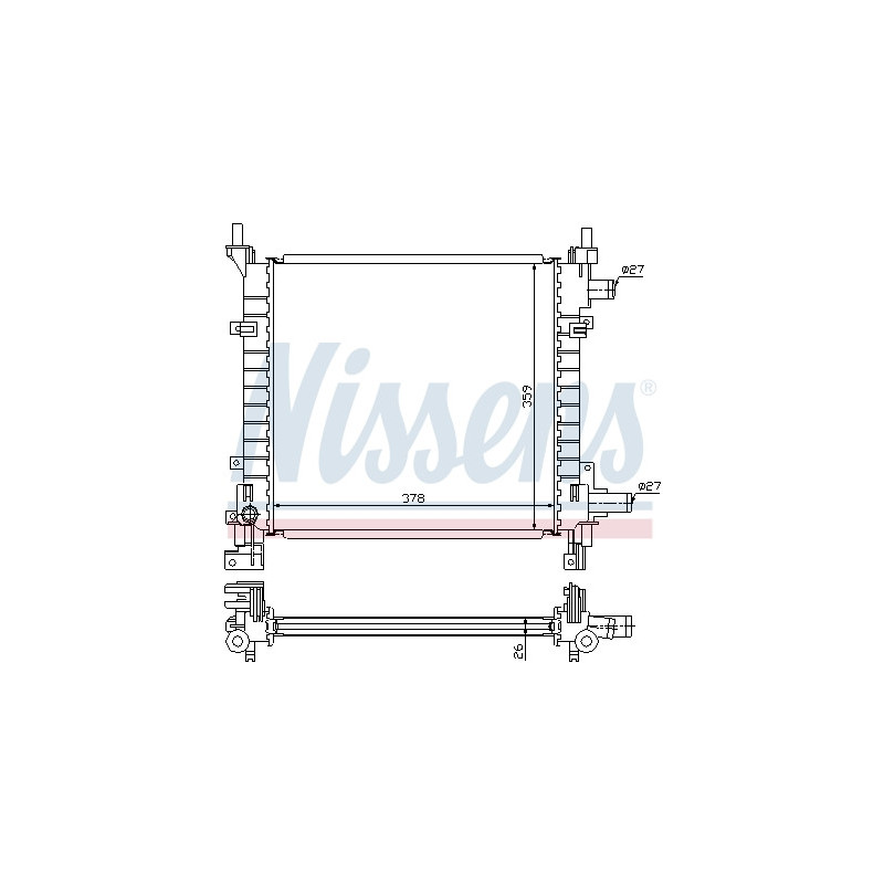 Radiateur NISSENS