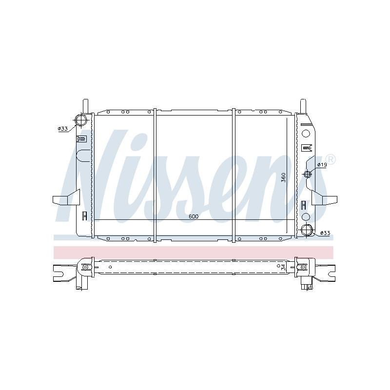 Radiateur NISSENS