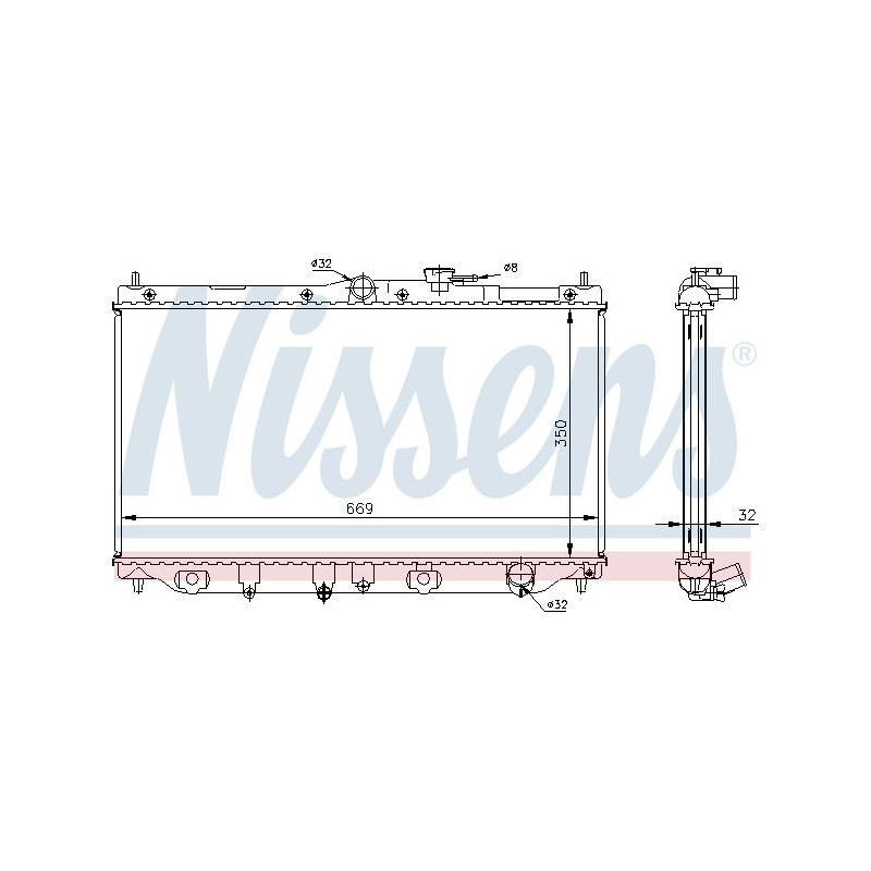 Radiateur NISSENS