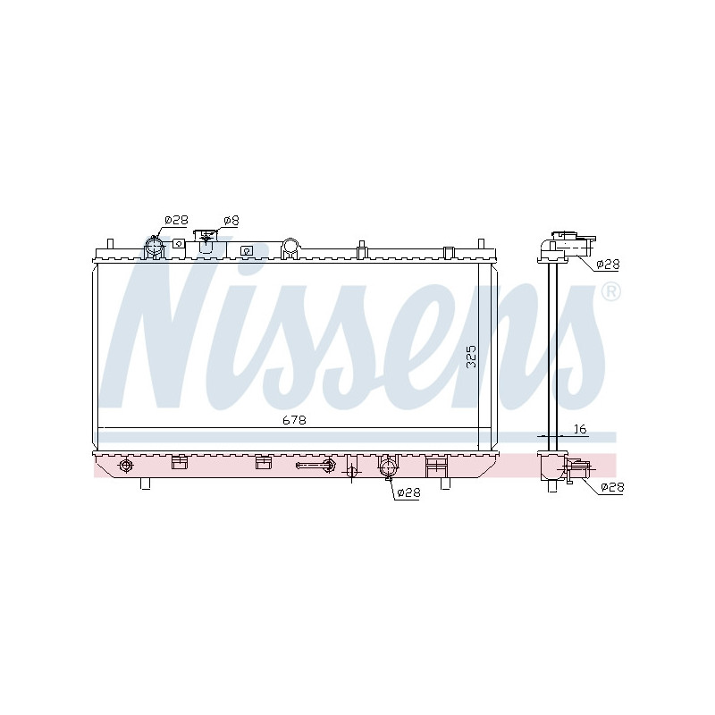 Radiateur NISSENS