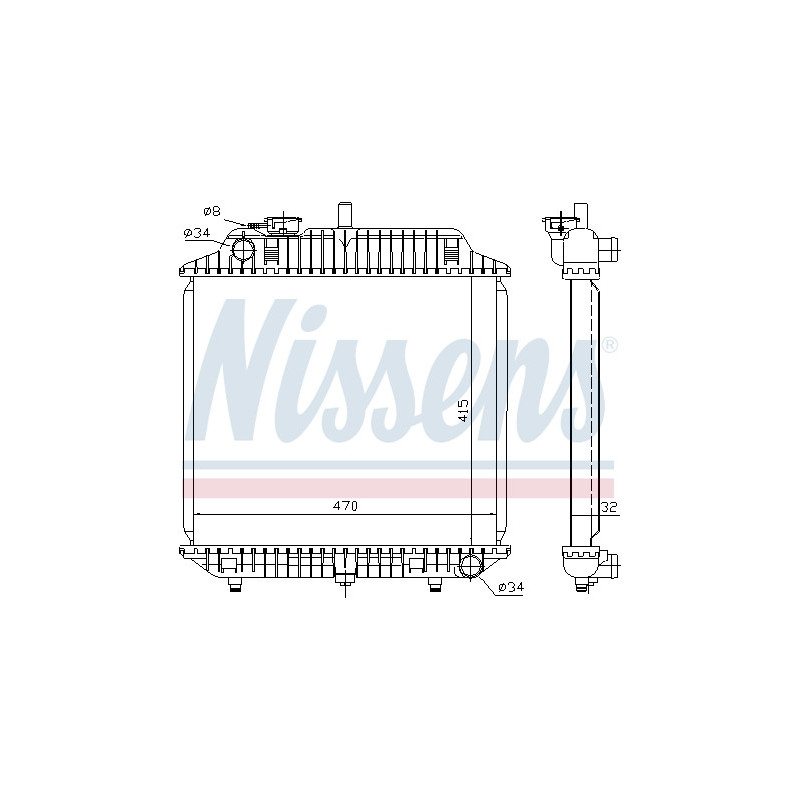 Radiateur NISSENS