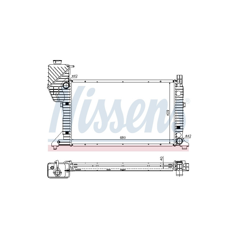 Radiateur NISSENS