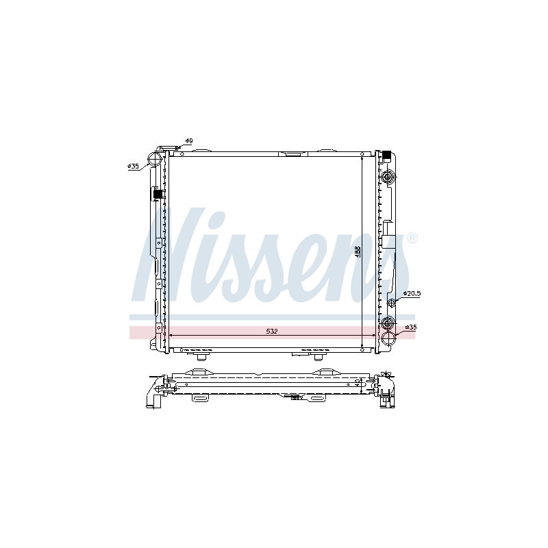 Radiateur NISSENS