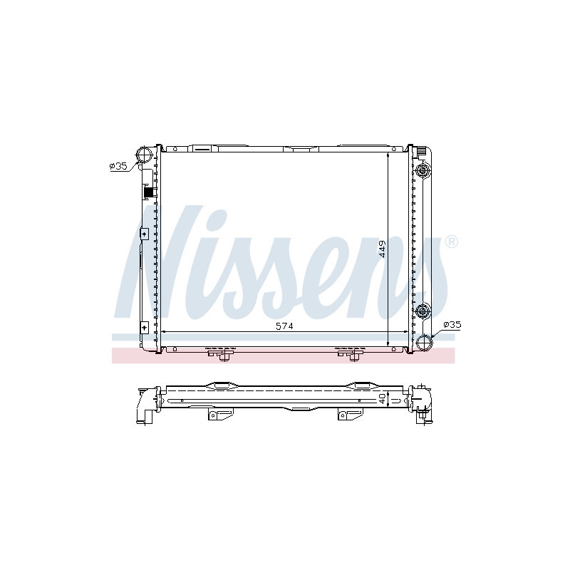 Radiateur NISSENS