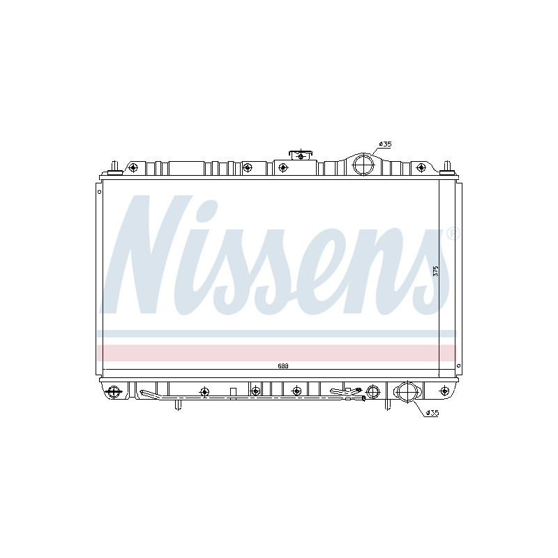 Radiateur NISSENS