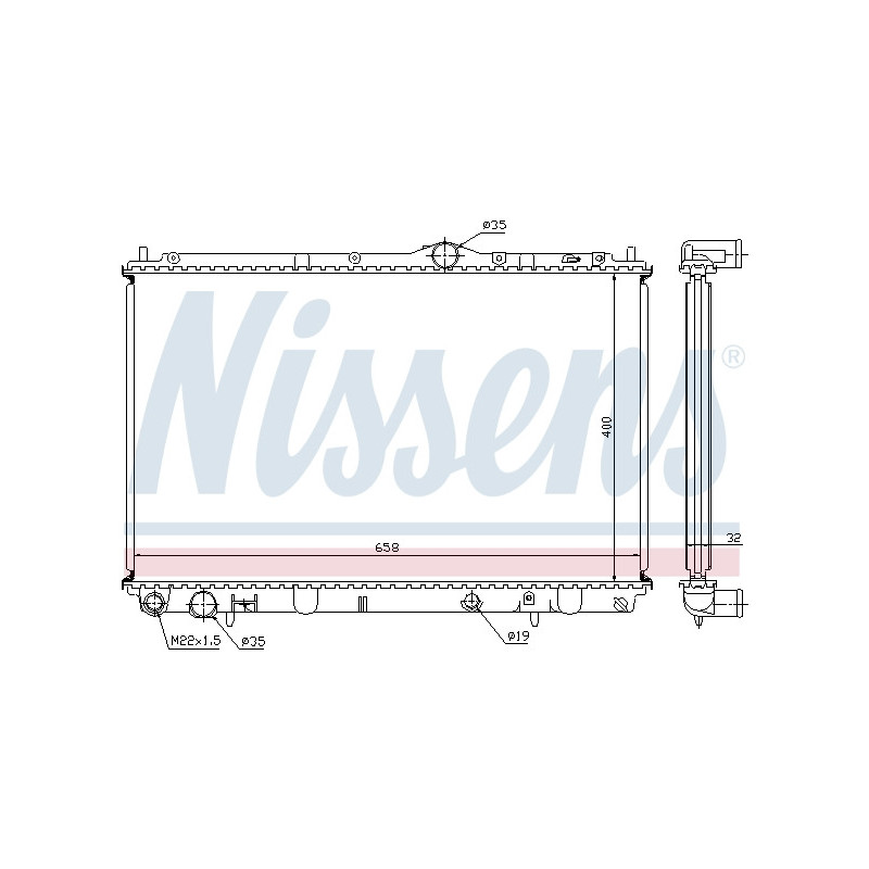 Radiateur NISSENS