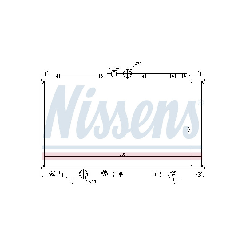 Radiateur NISSENS