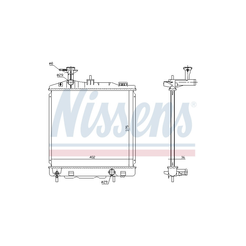 Radiateur NISSENS