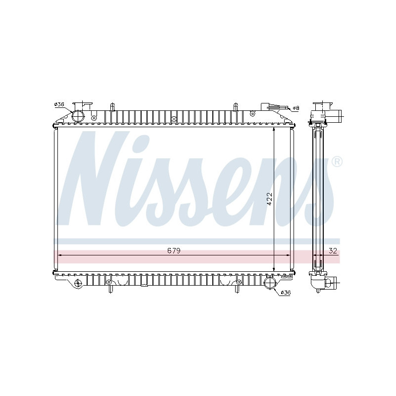 Radiateur NISSENS