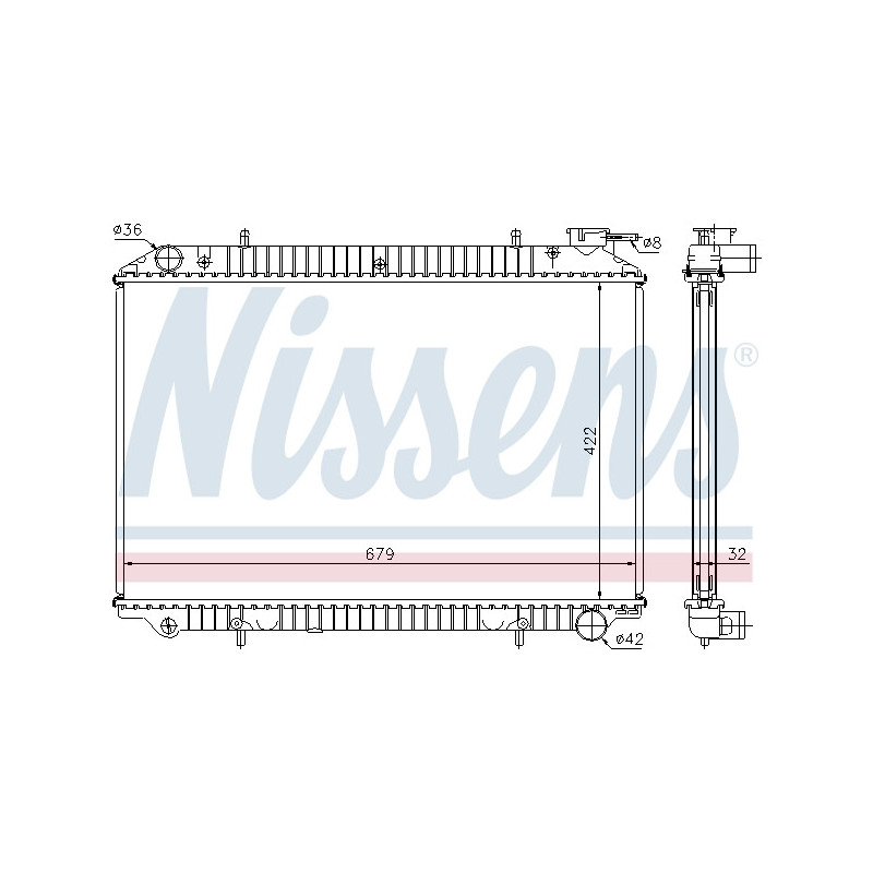 Radiateur NISSENS