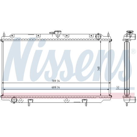 Radiateur NISSENS