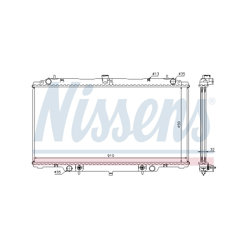 Radiateur NISSENS