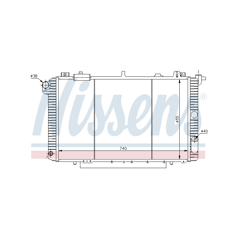 Radiateur NISSENS