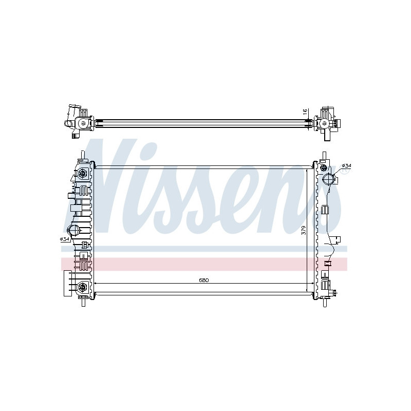 Radiateur NISSENS