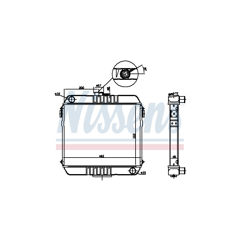 Radiateur NISSENS