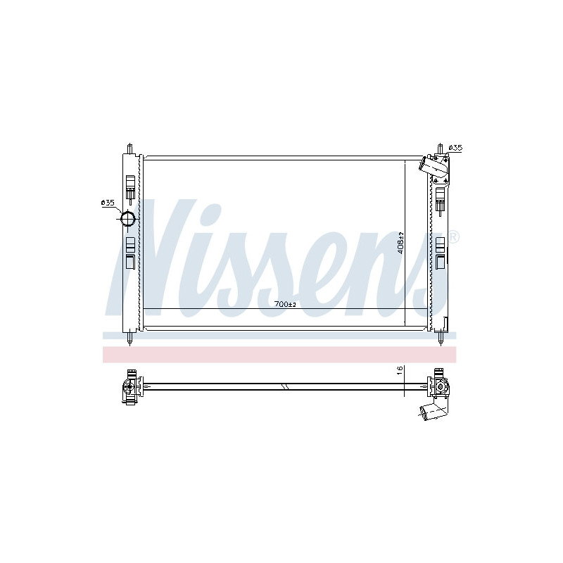 Radiateur NISSENS