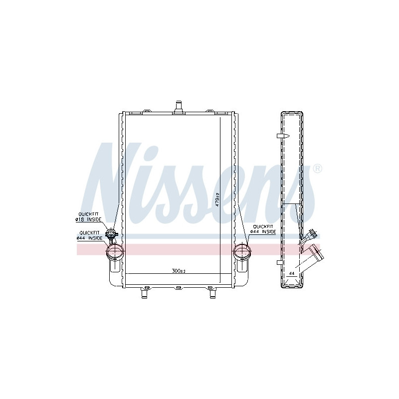 Radiateur NISSENS