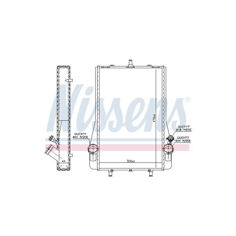 Radiateur NISSENS