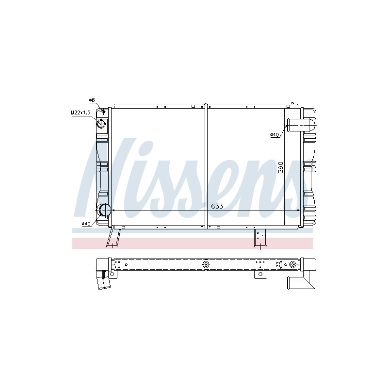 Radiateur NISSENS