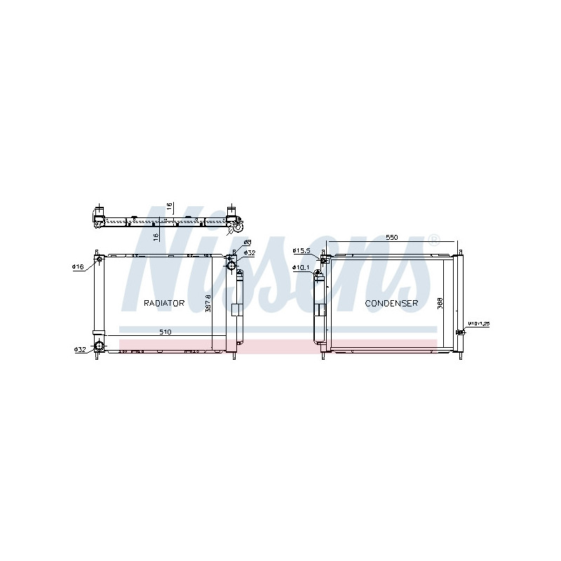 Module de refroidissement NISSENS