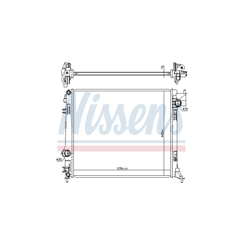Radiateur NISSENS
