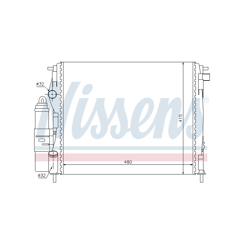 Module de refroidissement NISSENS