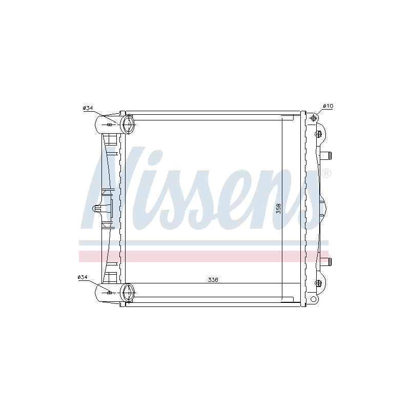 Radiateur NISSENS