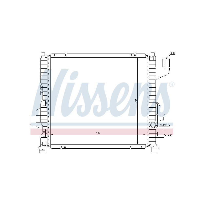 Radiateur NISSENS