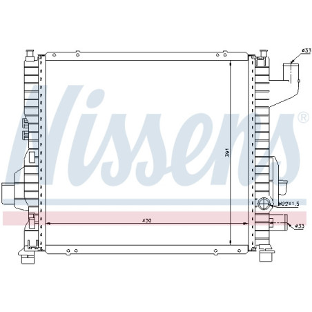 Radiateur NISSENS