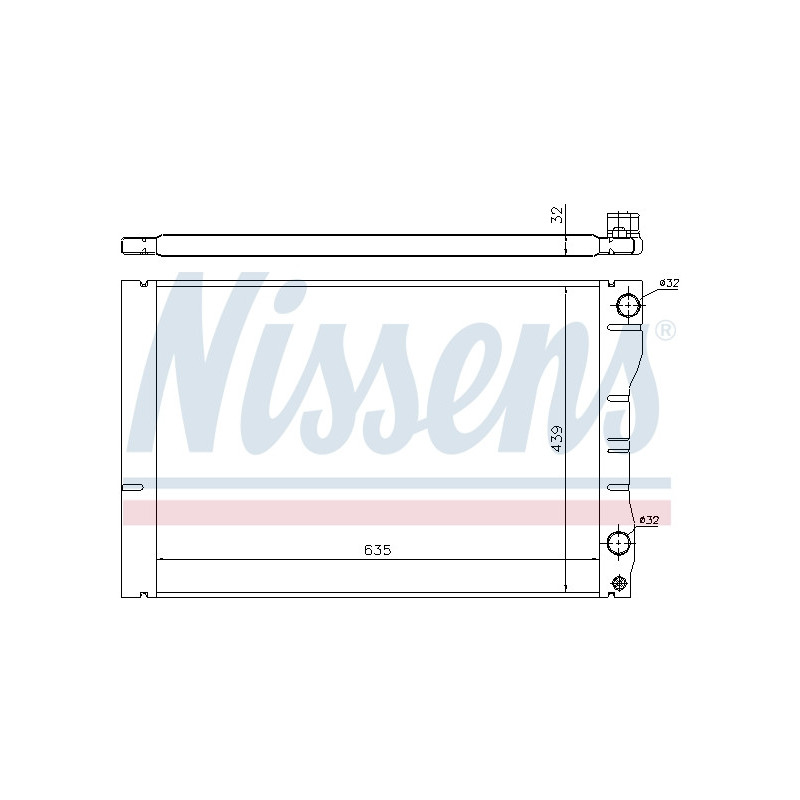 Radiateur NISSENS