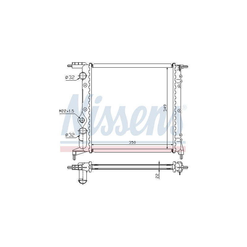 Radiateur NISSENS