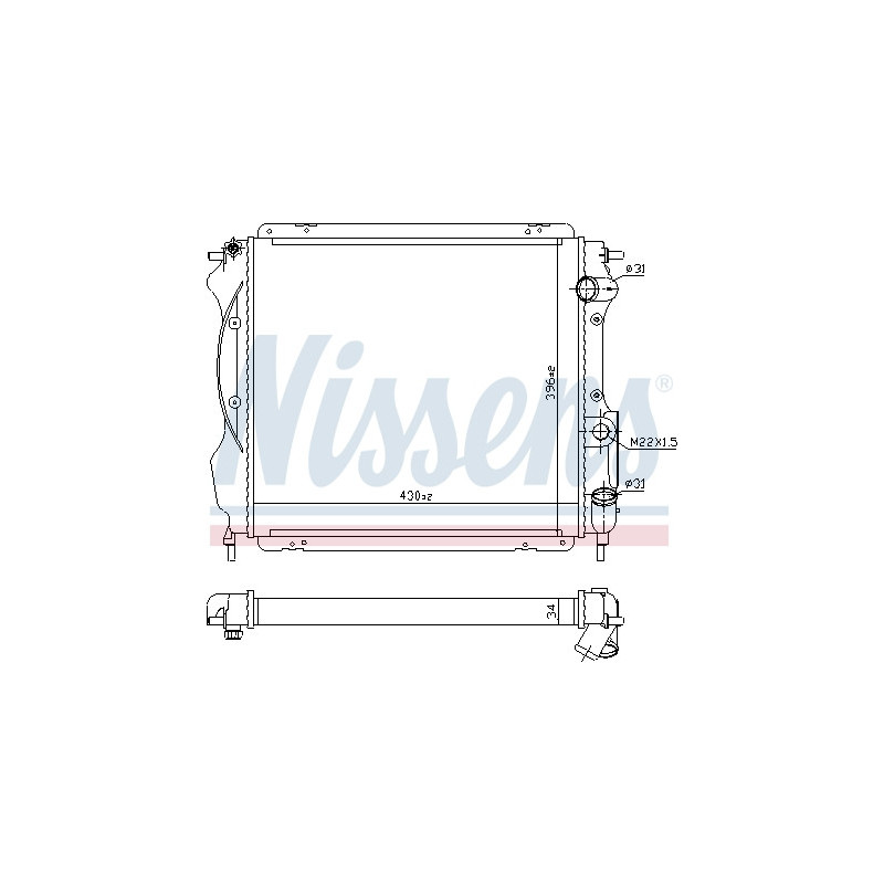 Radiateur NISSENS