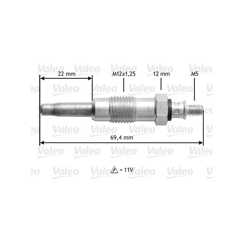 Bougie de préchauffage VALEO