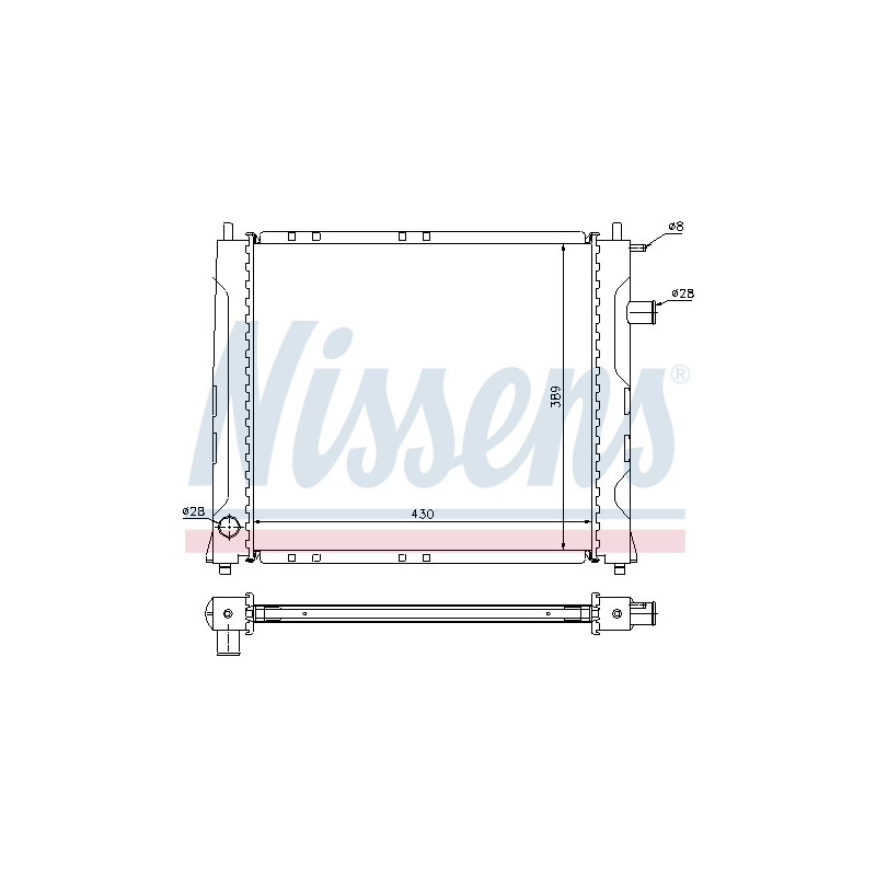 Radiateur NISSENS
