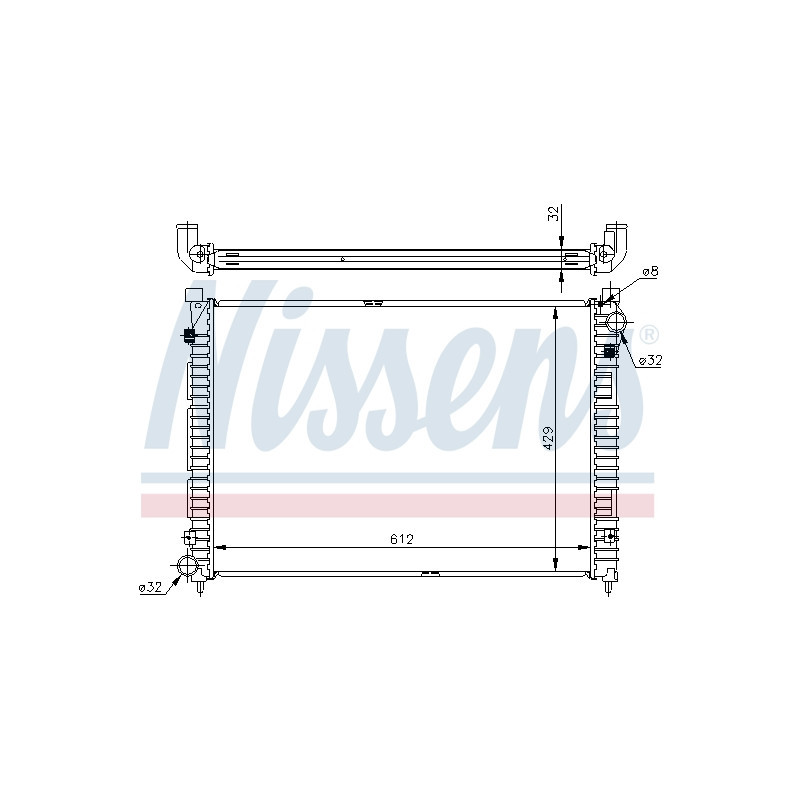 Radiateur NISSENS