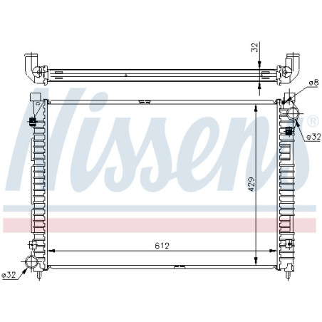 Radiateur NISSENS
