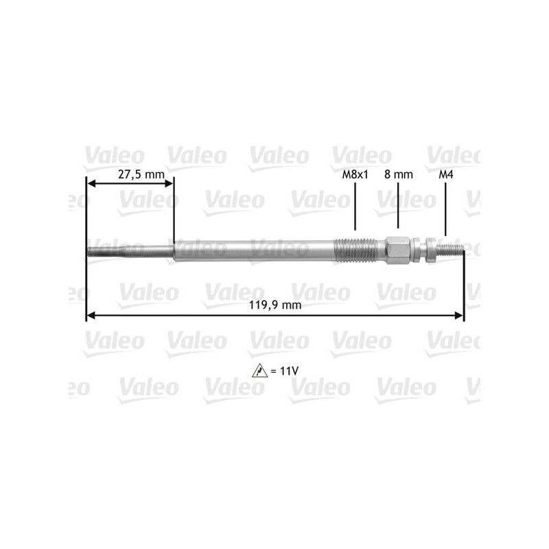 Bougie de préchauffage VALEO