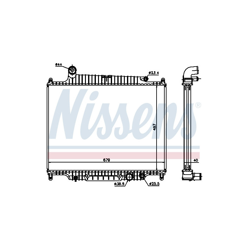 Radiateur NISSENS