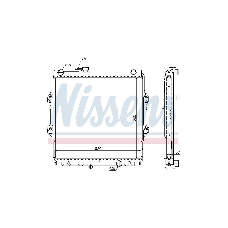Radiateur NISSENS