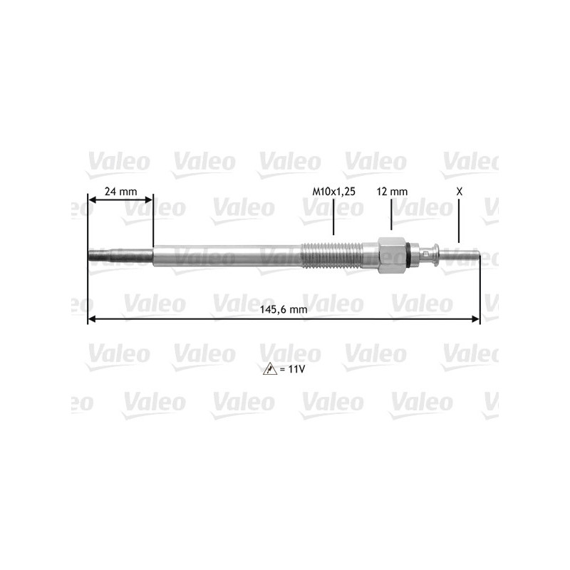 Bougie de préchauffage VALEO