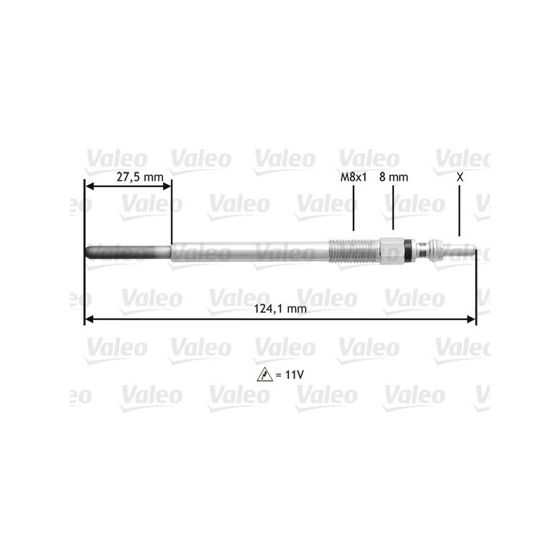 Bougie de préchauffage VALEO