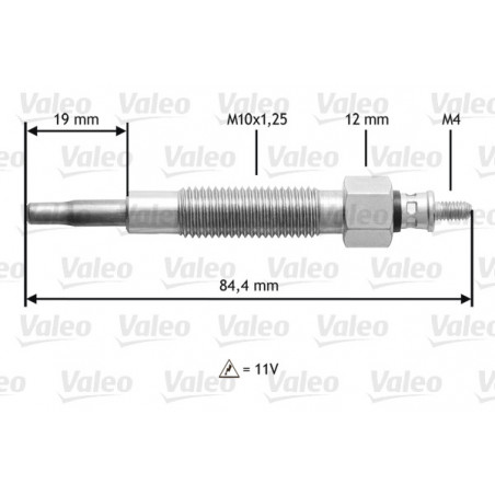 Bougie de préchauffage VALEO
