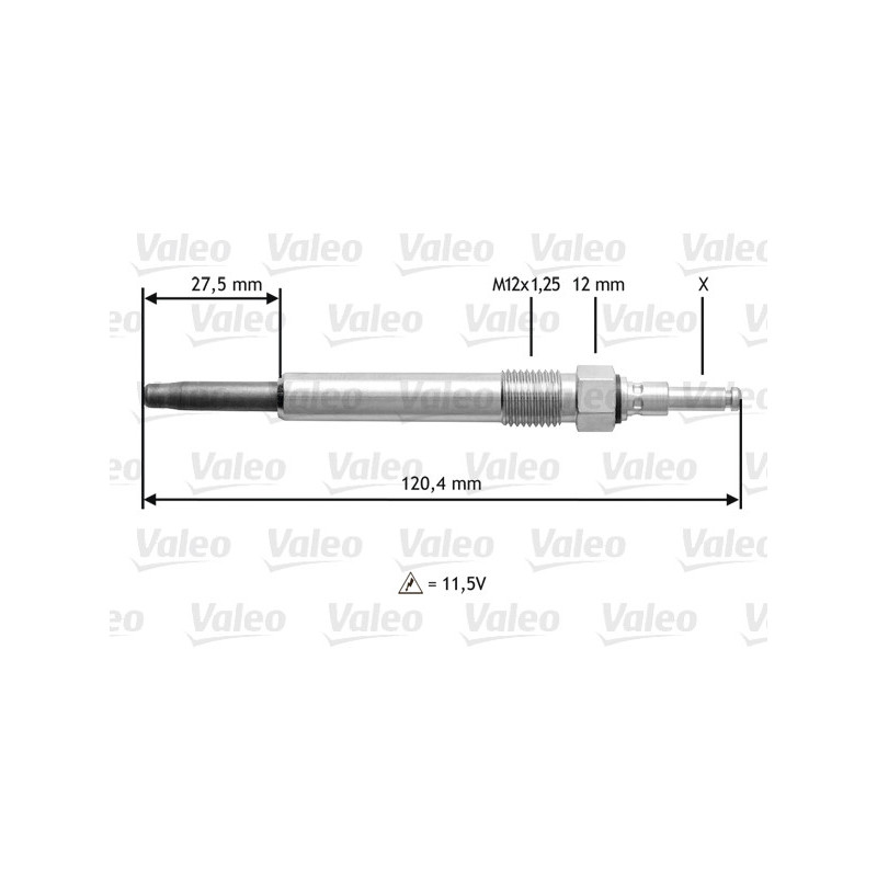 Bougie de préchauffage VALEO