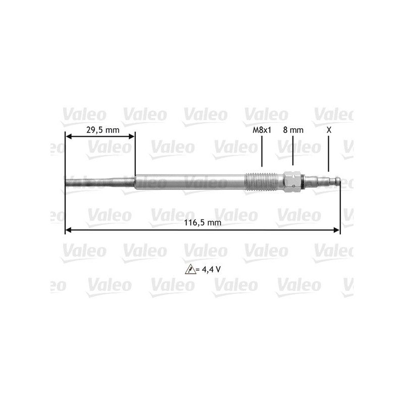Bougie de préchauffage VALEO