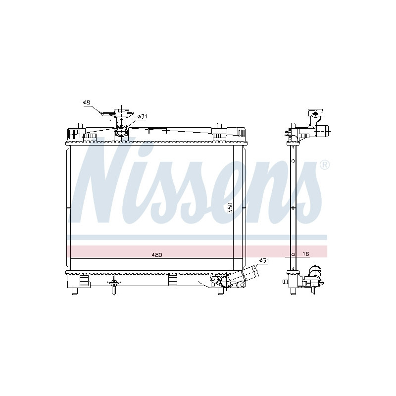 Radiateur NISSENS