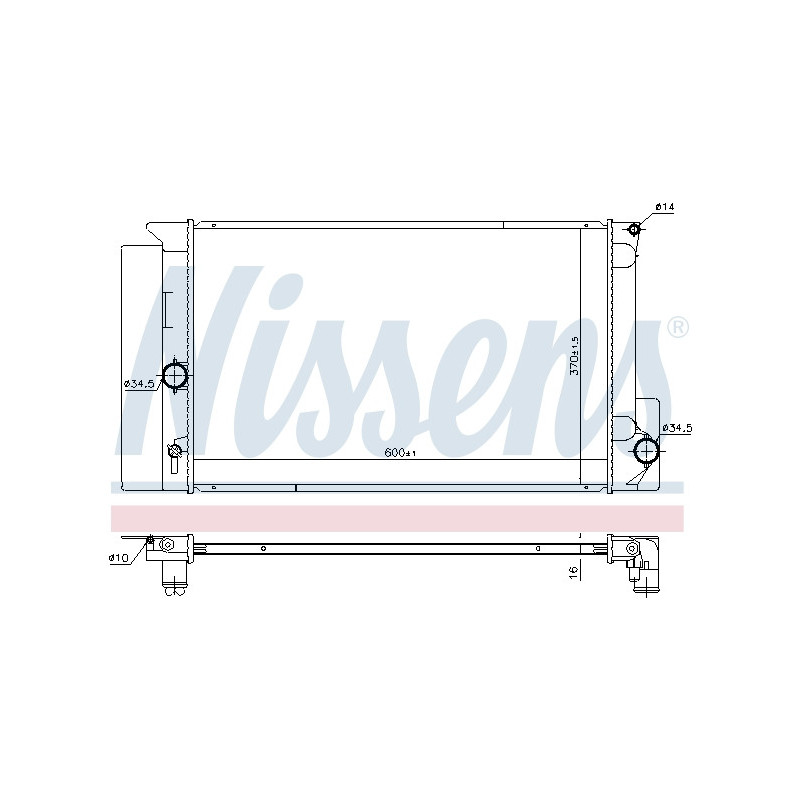 Radiateur NISSENS