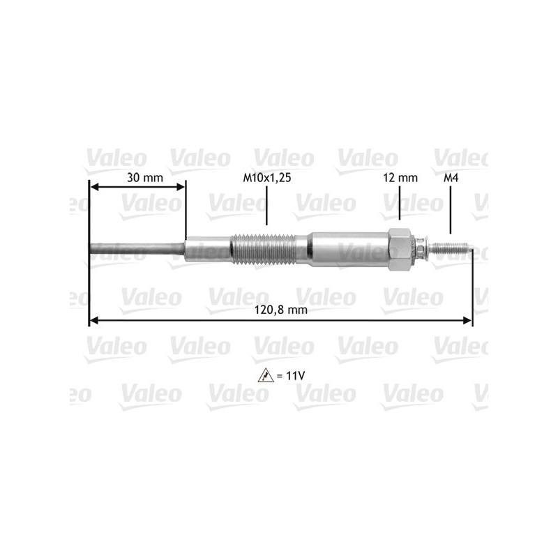 Bougie de préchauffage VALEO